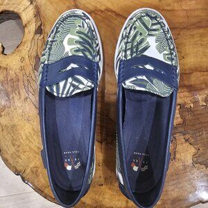 Cole Haan Luxury Tropical Print Loafers – Size 7 – Impeccable ✨